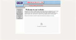 Desktop Screenshot of bridgeman-ltd.co.uk